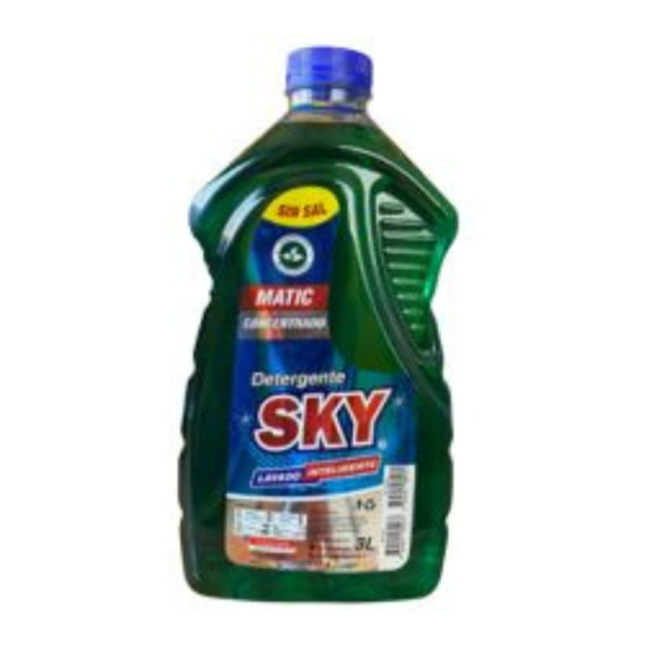 Detergente Sky verde Premium 3 Litros