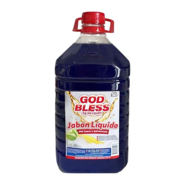 Jabon Liquido God Bless 5 Litros
