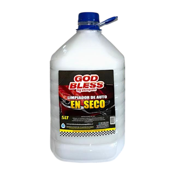 Limpiador en Seco God Bless para Automoviles 5 Litros