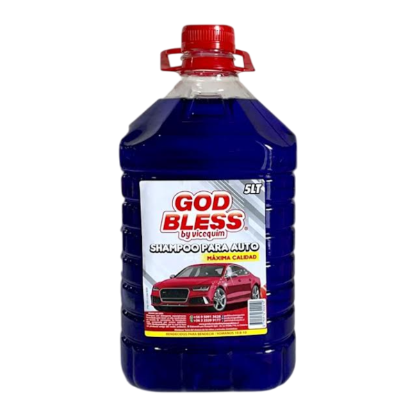 Shampoo Para Automoviles God Bless 5 Litros