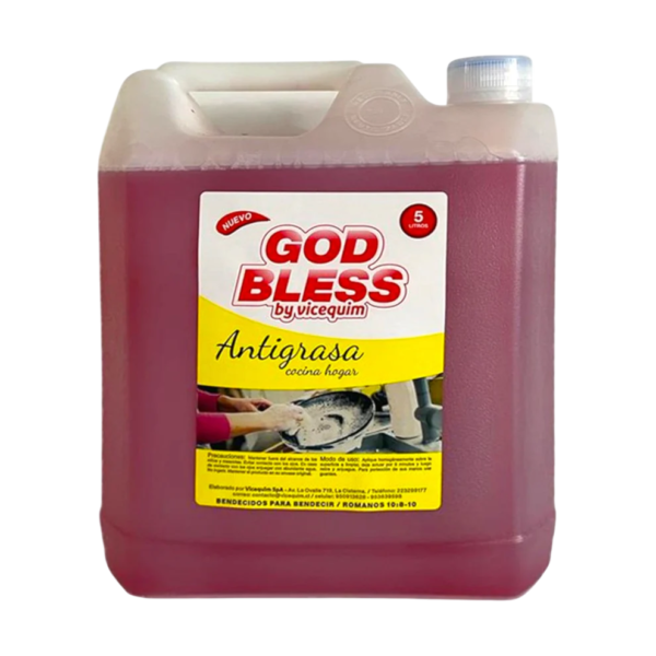 Antigrasa God Bless 5 Litros
