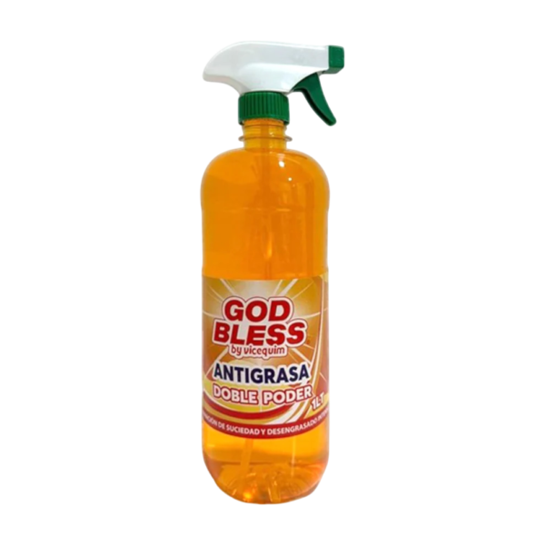 Antigrasa God Bless Doble Poder 1 Litro