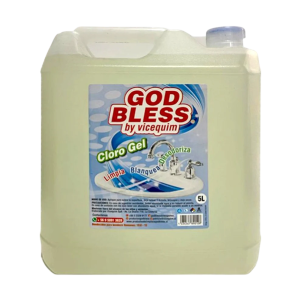 Cloro Gel God Bless 5 Litros