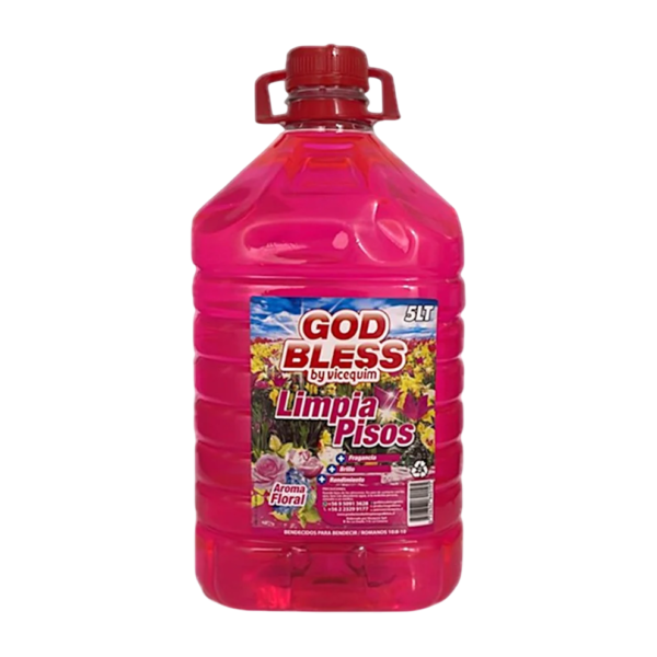 Limpia Pisos God Bless Aroma Floral 5 Litros