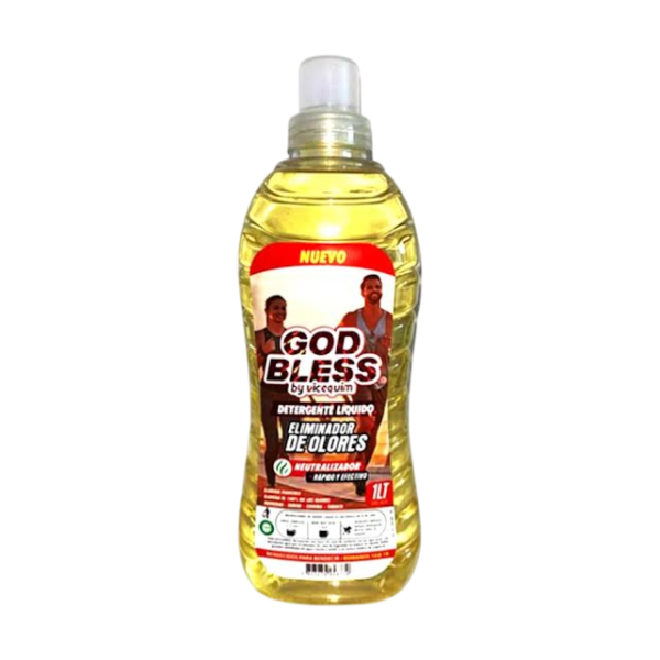 Detergente Ropa Deportiva Eliminador de Olores God Bless 1 Litro